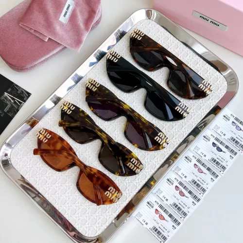 Replica MIU MIU AAA Quality Sunglasses #1352592 $64.00 USD for Wholesale