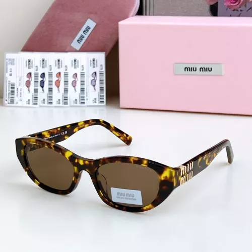 MIU MIU AAA Quality Sunglasses #1352593 $64.00 USD, Wholesale Replica MIU MIU AAA Sunglasses