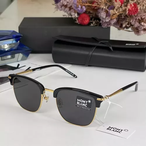 Montblanc AAA Quality Sunglasses #1352600 $68.00 USD, Wholesale Replica Montblanc AAA Quality Sunglasses