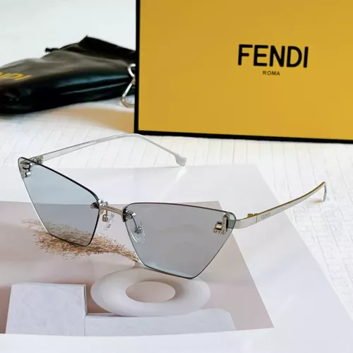 Fendi AAA Quality Sunglasses #1352688 $64.00 USD, Wholesale Replica Fendi AAA Quality Sunglasses