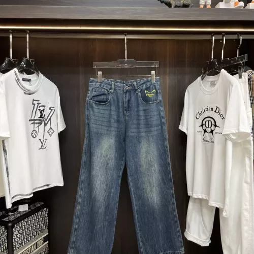 Replica Fendi Jeans For Men #1352750 $96.00 USD for Wholesale