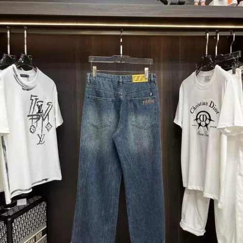 Replica Fendi Jeans For Men #1352750 $96.00 USD for Wholesale