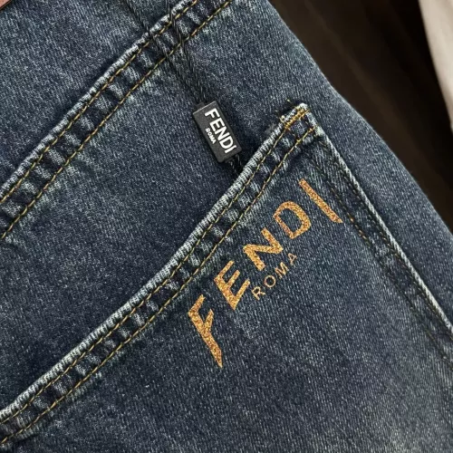 Replica Fendi Jeans For Men #1352750 $96.00 USD for Wholesale