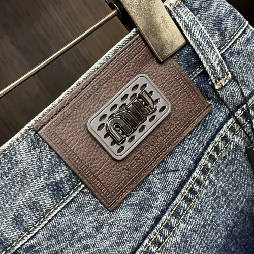 Replica MIU MIU Jeans For Men #1352756 $96.00 USD for Wholesale