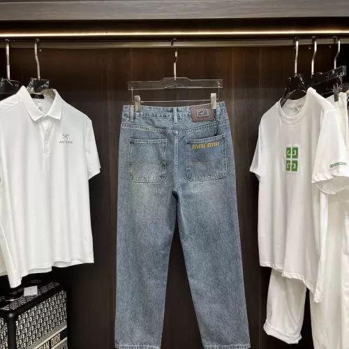 Replica MIU MIU Jeans For Men #1352756 $96.00 USD for Wholesale