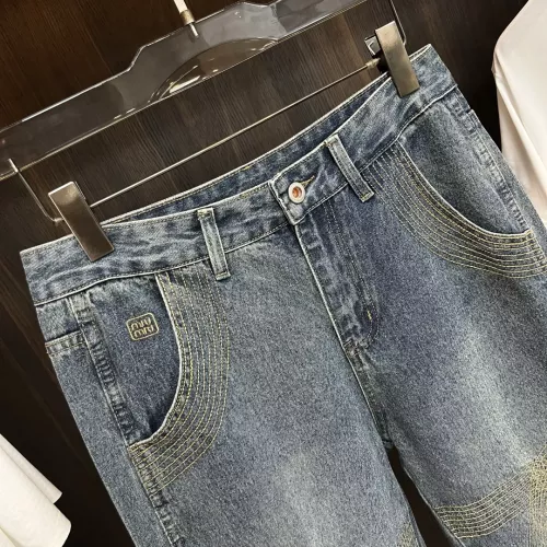 Replica MIU MIU Jeans For Men #1352756 $96.00 USD for Wholesale