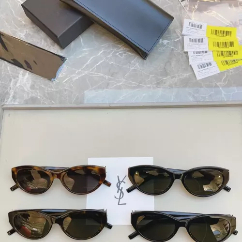 Replica Yves Saint Laurent YSL AAA Quality Sunglasses #1352814 $56.00 USD for Wholesale
