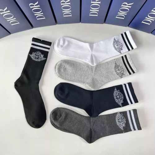Replica Christian Dior Socks #1352862 $29.00 USD for Wholesale