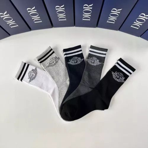 Replica Christian Dior Socks #1352862 $29.00 USD for Wholesale