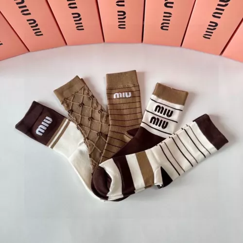 Replica MIU MIU Socks #1352865 $29.00 USD for Wholesale