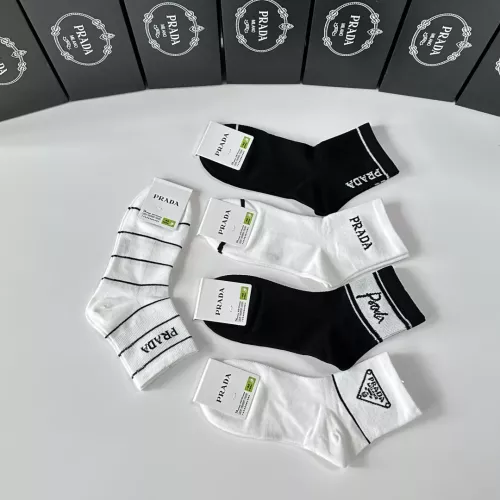 Replica Prada Socks #1352866 $27.00 USD for Wholesale