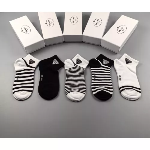 Prada Socks #1352867 $25.00 USD, Wholesale Replica Prada Socks