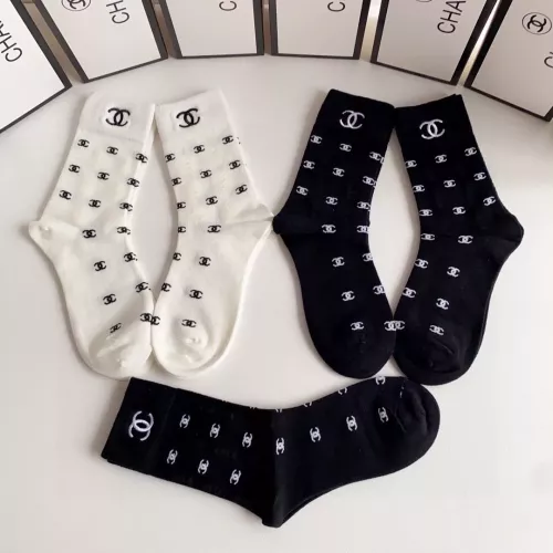 Replica Chanel Socks #1352874 $29.00 USD for Wholesale