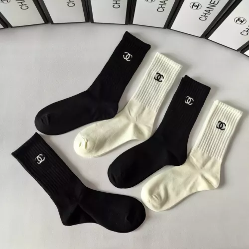Replica Chanel Socks #1352879 $29.00 USD for Wholesale