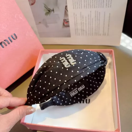 Replica MIU MIU Headband For Women #1352889 $27.00 USD for Wholesale