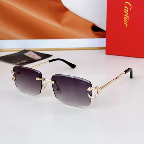 Cartier AAA Quality Sunglassess #1353019 $48.00 USD, Wholesale Replica Cartier AAA Quality Sunglassess