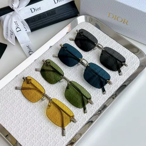 Replica Christian Dior AAA Quality Sunglasses #1353048 $60.00 USD for Wholesale