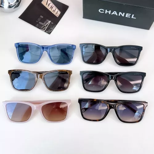 Replica Chanel AAA Quality Sunglasses #1353083 $56.00 USD for Wholesale