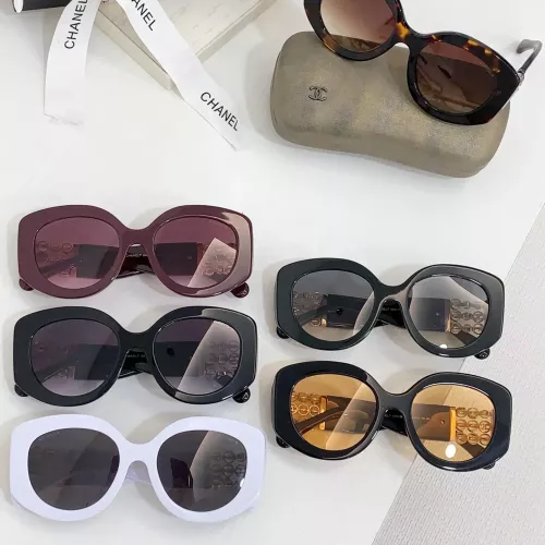 Replica Chanel AAA Quality Sunglasses #1353120 $68.00 USD for Wholesale