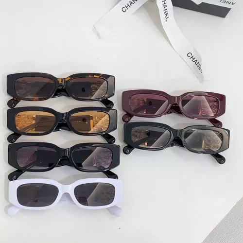 Replica Chanel AAA Quality Sunglasses #1353124 $68.00 USD for Wholesale
