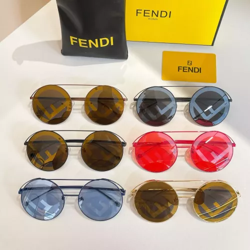 Replica Fendi AAA Quality Sunglasses #1353130 $45.00 USD for Wholesale