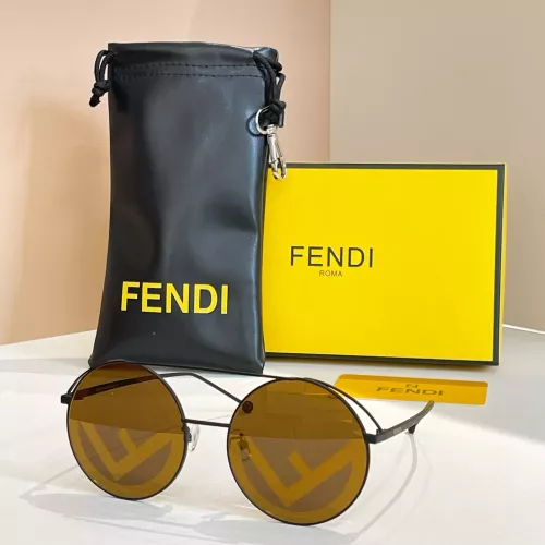 Fendi AAA Quality Sunglasses #1353133 $45.00 USD, Wholesale Replica Fendi AAA Quality Sunglasses