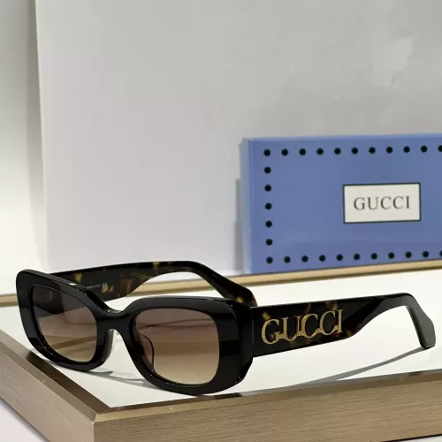 Gucci AAA Quality Sunglasses #1353146 $60.00 USD, Wholesale Replica Gucci AAA Quality Sunglasses
