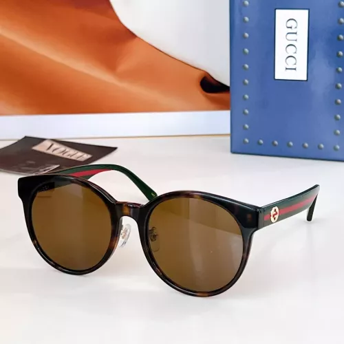 Gucci AAA Quality Sunglasses #1353150 $56.00 USD, Wholesale Replica Gucci AAA Quality Sunglasses