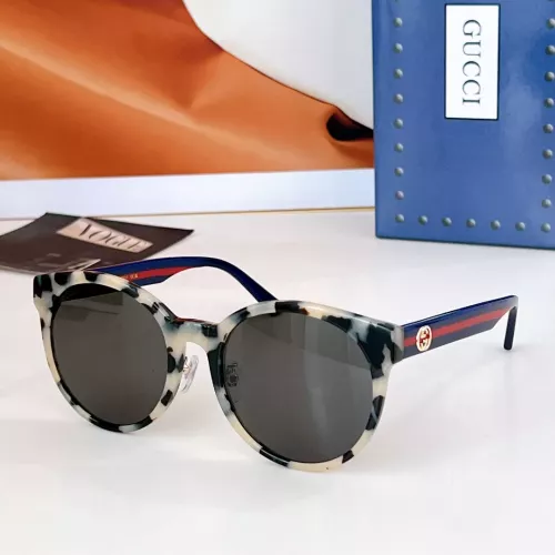 Gucci AAA Quality Sunglasses #1353153 $56.00 USD, Wholesale Replica Gucci AAA Quality Sunglasses