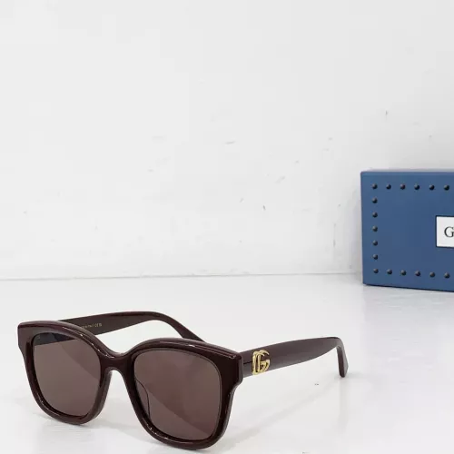 Gucci AAA Quality Sunglasses #1353157 $60.00 USD, Wholesale Replica Gucci AAA Quality Sunglasses