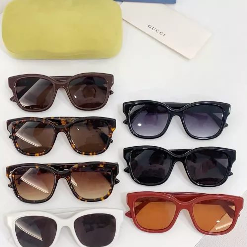 Replica Gucci AAA Quality Sunglasses #1353160 $60.00 USD for Wholesale