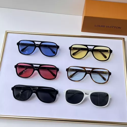Replica Louis Vuitton AAA Quality Sunglasses #1353204 $60.00 USD for Wholesale