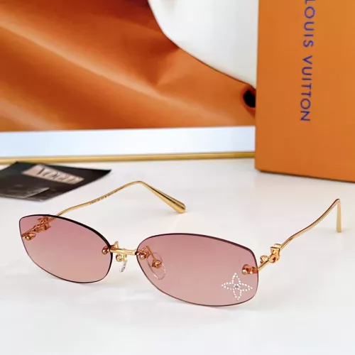 Louis Vuitton AAA Quality Sunglasses #1353214 $64.00 USD, Wholesale Replica Louis Vuitton AAA Quality Sunglasses