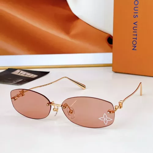 Louis Vuitton AAA Quality Sunglasses #1353215 $64.00 USD, Wholesale Replica Louis Vuitton AAA Quality Sunglasses