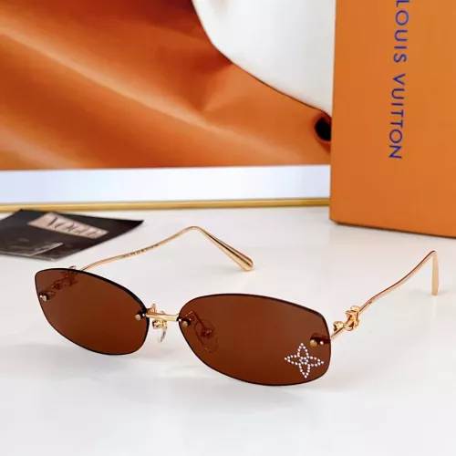 Louis Vuitton AAA Quality Sunglasses #1353216 $64.00 USD, Wholesale Replica Louis Vuitton AAA Quality Sunglasses