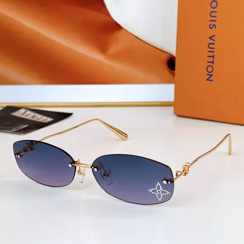 Louis Vuitton AAA Quality Sunglasses #1353218 $64.00 USD, Wholesale Replica Louis Vuitton AAA Quality Sunglasses