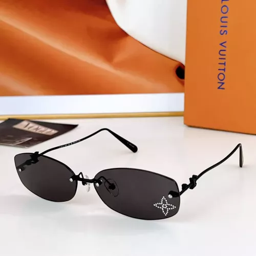 Louis Vuitton AAA Quality Sunglasses #1353221 $64.00 USD, Wholesale Replica Louis Vuitton AAA Quality Sunglasses