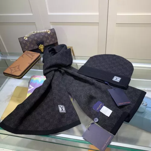 Replica Louis Vuitton LV Hat and Scarf and Glove Set #1353267 $45.00 USD for Wholesale