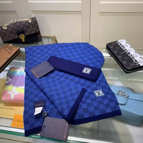 Replica Louis Vuitton LV Hat and Scarf and Glove Set #1353268 $45.00 USD for Wholesale