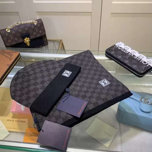 Louis Vuitton LV Hat and Scarf and Glove Set #1353270 $45.00 USD, Wholesale Replica Louis Vuitton LV Hat and Scarf and Glove Set