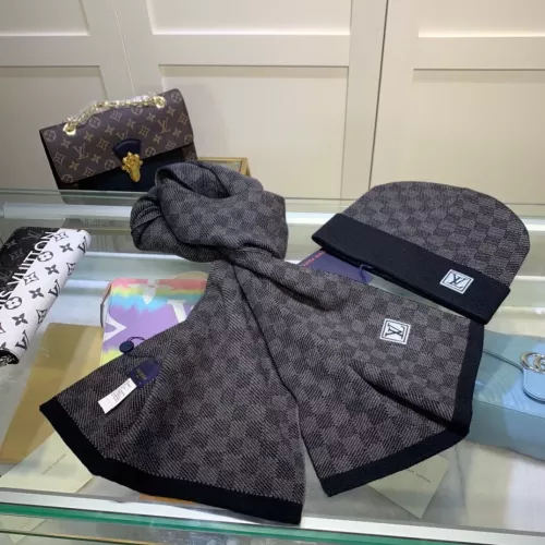 Replica Louis Vuitton LV Hat and Scarf and Glove Set #1353270 $45.00 USD for Wholesale