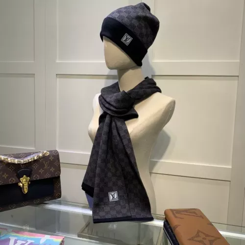 Replica Louis Vuitton LV Hat and Scarf and Glove Set #1353270 $45.00 USD for Wholesale