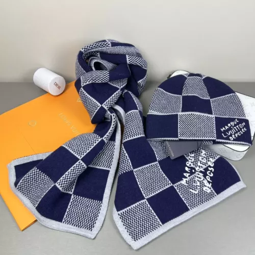 Louis Vuitton LV Hat and Scarf and Glove Set #1353272 $42.00 USD, Wholesale Replica Louis Vuitton LV Hat and Scarf and Glove Set