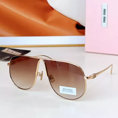 MIU MIU AAA Quality Sunglasses #1353285 $60.00 USD, Wholesale Replica MIU MIU AAA Sunglasses
