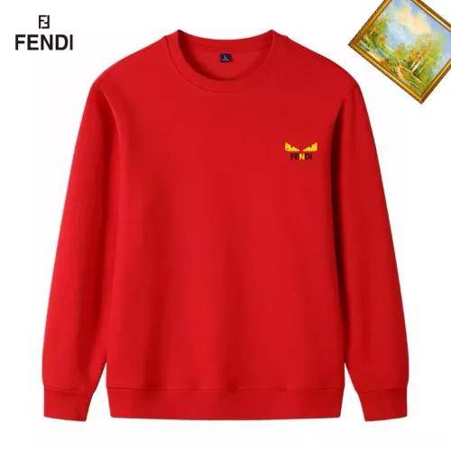 Fendi Hoodies Long Sleeved For Men #1353337 $40.00 USD, Wholesale Replica Fendi Hoodies