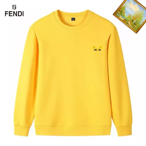 Fendi Hoodies Long Sleeved For Men #1353338 $40.00 USD, Wholesale Replica Fendi Hoodies