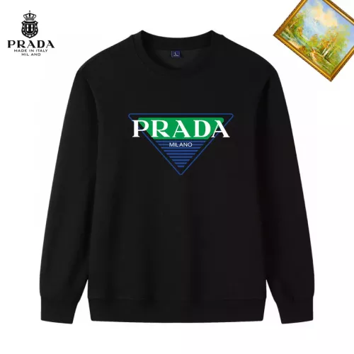 Prada Hoodies Long Sleeved For Men #1353389 $40.00 USD, Wholesale Replica Prada Hoodies