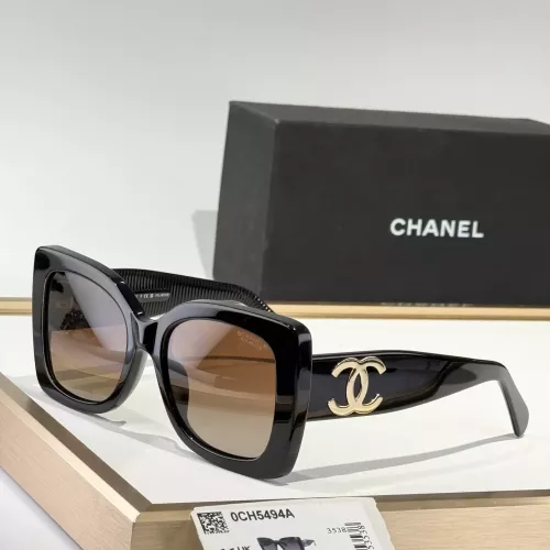Chanel AAA Quality Sunglasses #1353502 $68.00 USD, Wholesale Replica Chanel AAA Quality Sunglasses