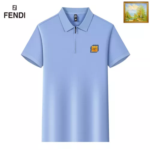 Fendi T-Shirts Short Sleeved For Men #1353516 $34.00 USD, Wholesale Replica Fendi T-Shirts