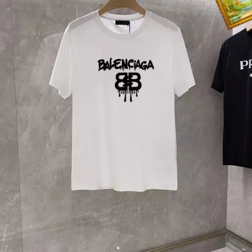 Balenciaga T-Shirts Short Sleeved For Unisex #1353609 $25.00 USD, Wholesale Replica Balenciaga T-Shirts